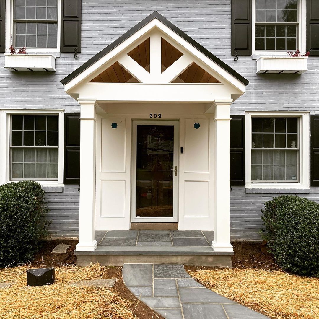 House Front View — Chester County, PA — Convergent Masonry, LLC