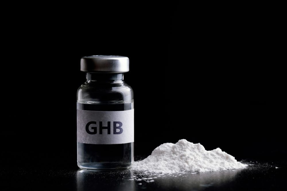 Bottle of GHB