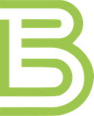Grünes Icon B