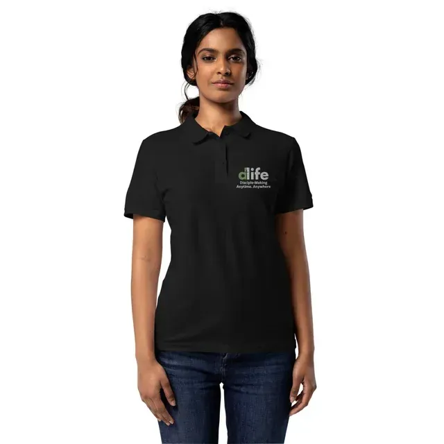 D-Life Women’s pique polo shirt