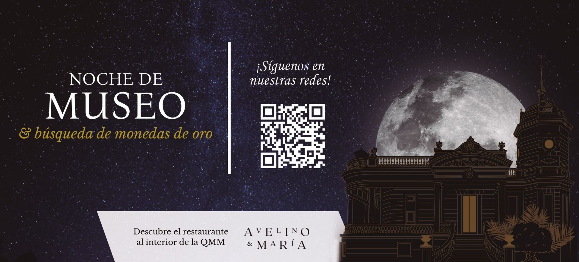 noche de museo y busqueda de monedas