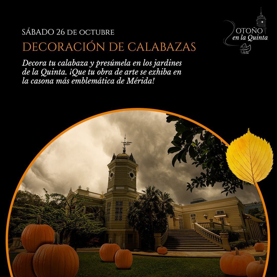 Taller de decorado de calabazas