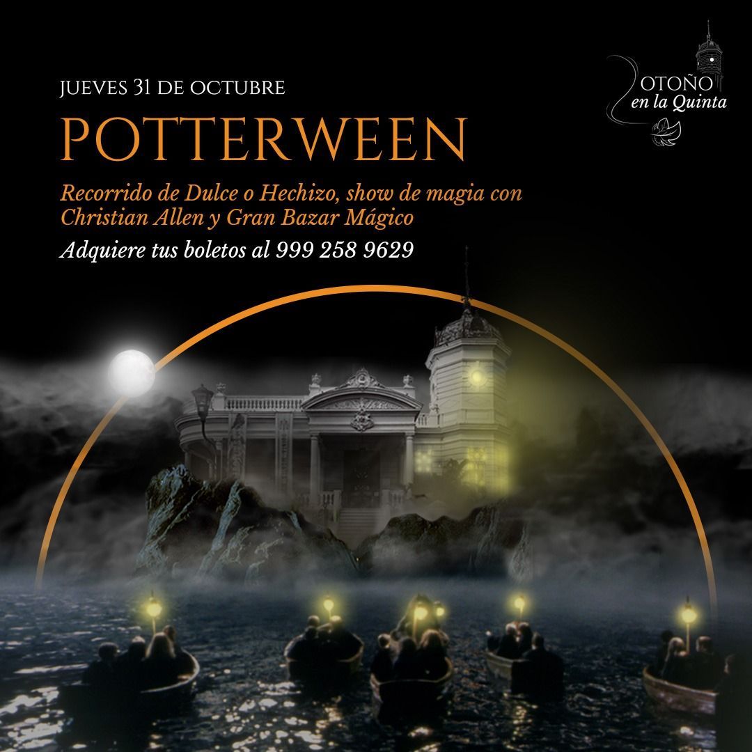 Harry Potter y PotterWeen en la Quinta Montes Molina 2024
