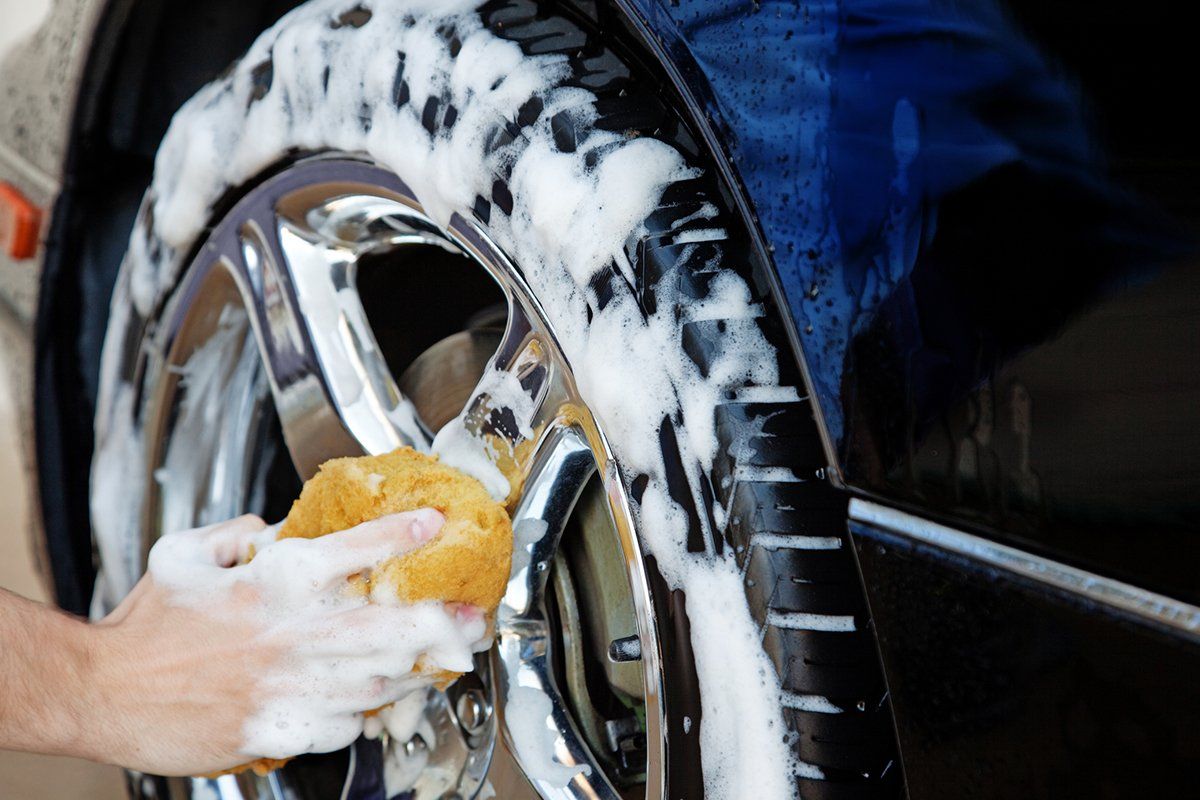 Cleaning Car Tires — Plymouth, MN — Sheen Auto Spa LLC
