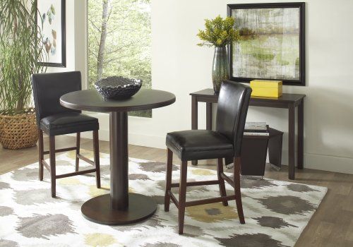 Easton Pub Table with Belvedere Counter Height Chairs