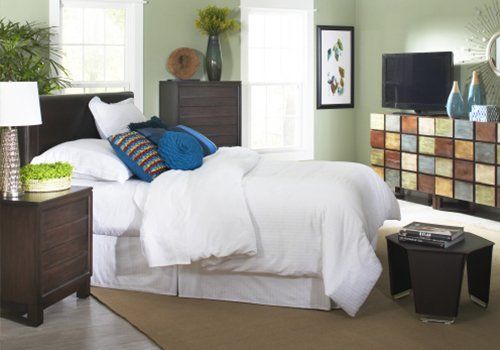 Easton Bedroom with Copley Headboard and Accent