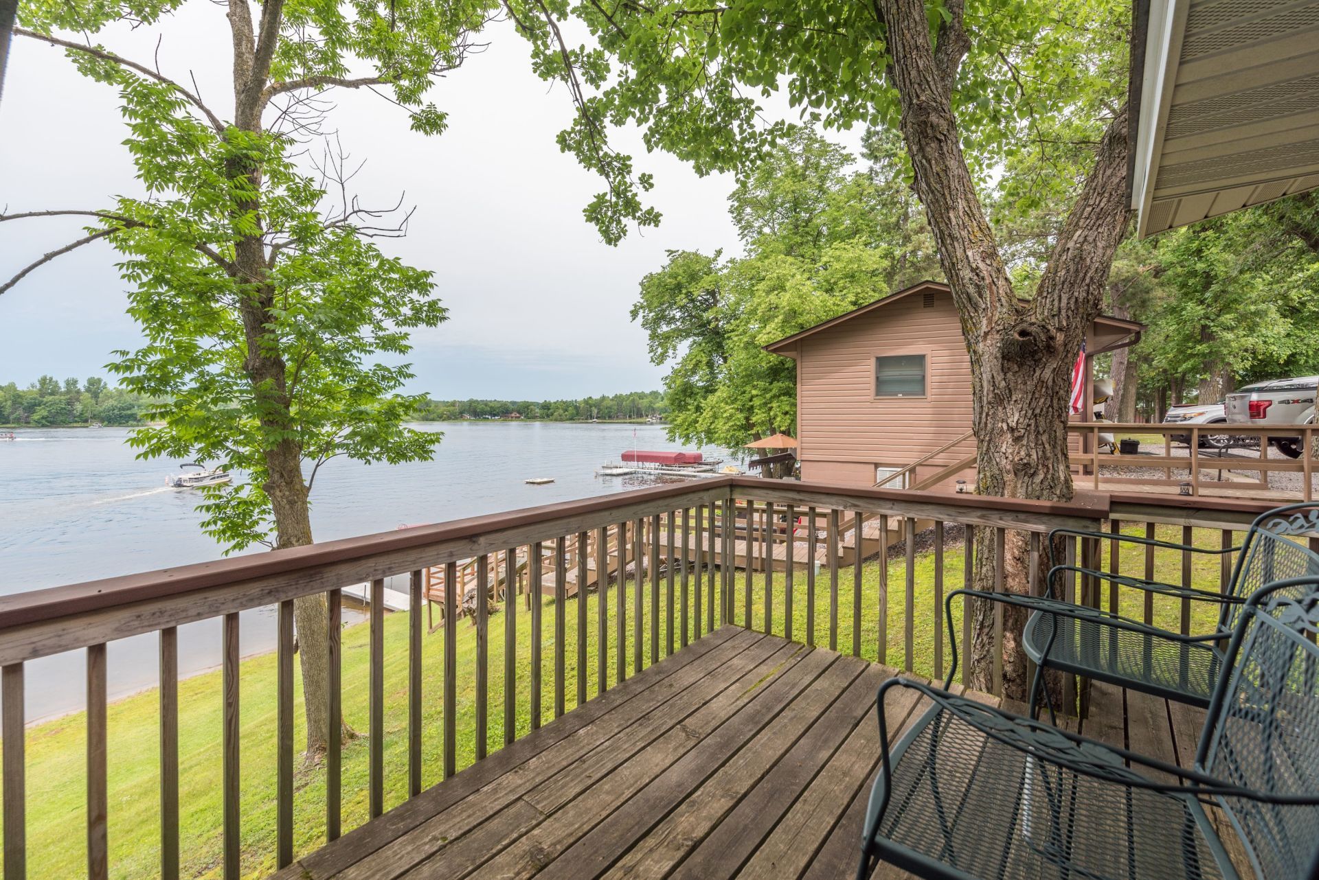 Cabin at Point Narrows Resort on Upper Gull Lake