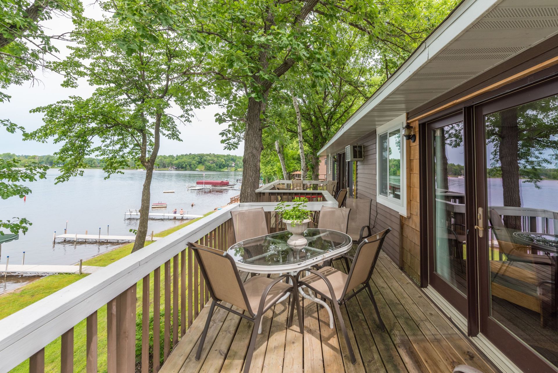 Cabin at Point Narrows Resort on Upper Gull Lake