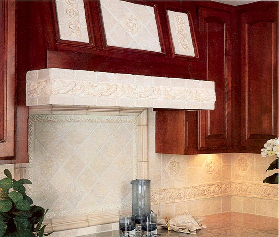 Bathroom Remodeling — Wooden Cabinet On A Stone Countertop in Fresno, CA