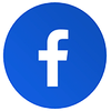 Facebook logo: White 