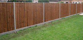 Fencing and decking - Ruislip, Middlesex - Manor Fencing Services - Wooden fencing