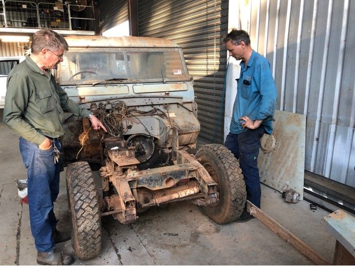 Mechanic Repairing Car — Ravenshoe Auto Electrical In Ravenshoe, QLD