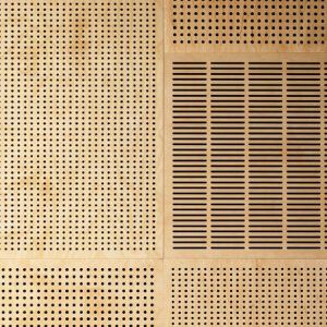 Acoustic Plywood Perforated Panels
