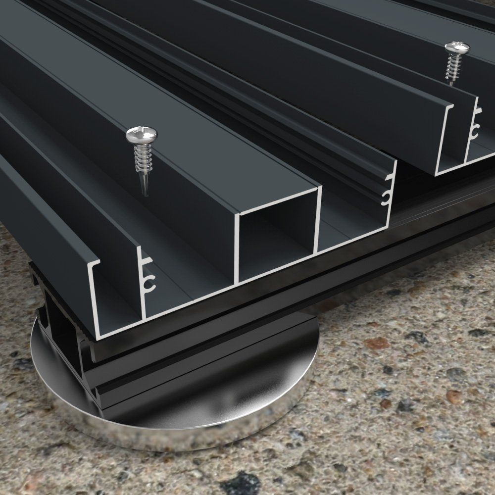 Fire Rated Metal Aluminium Balcony Decking