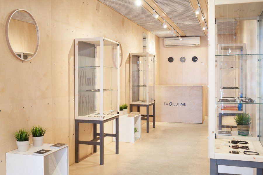 Retail Wall Panels in Plywood