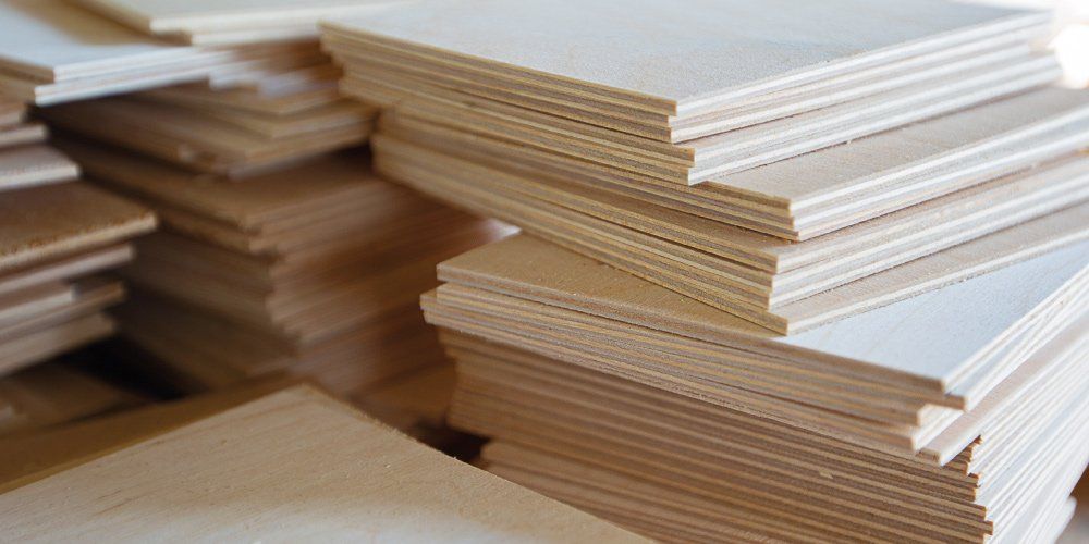 Cut to size thin craft plywood