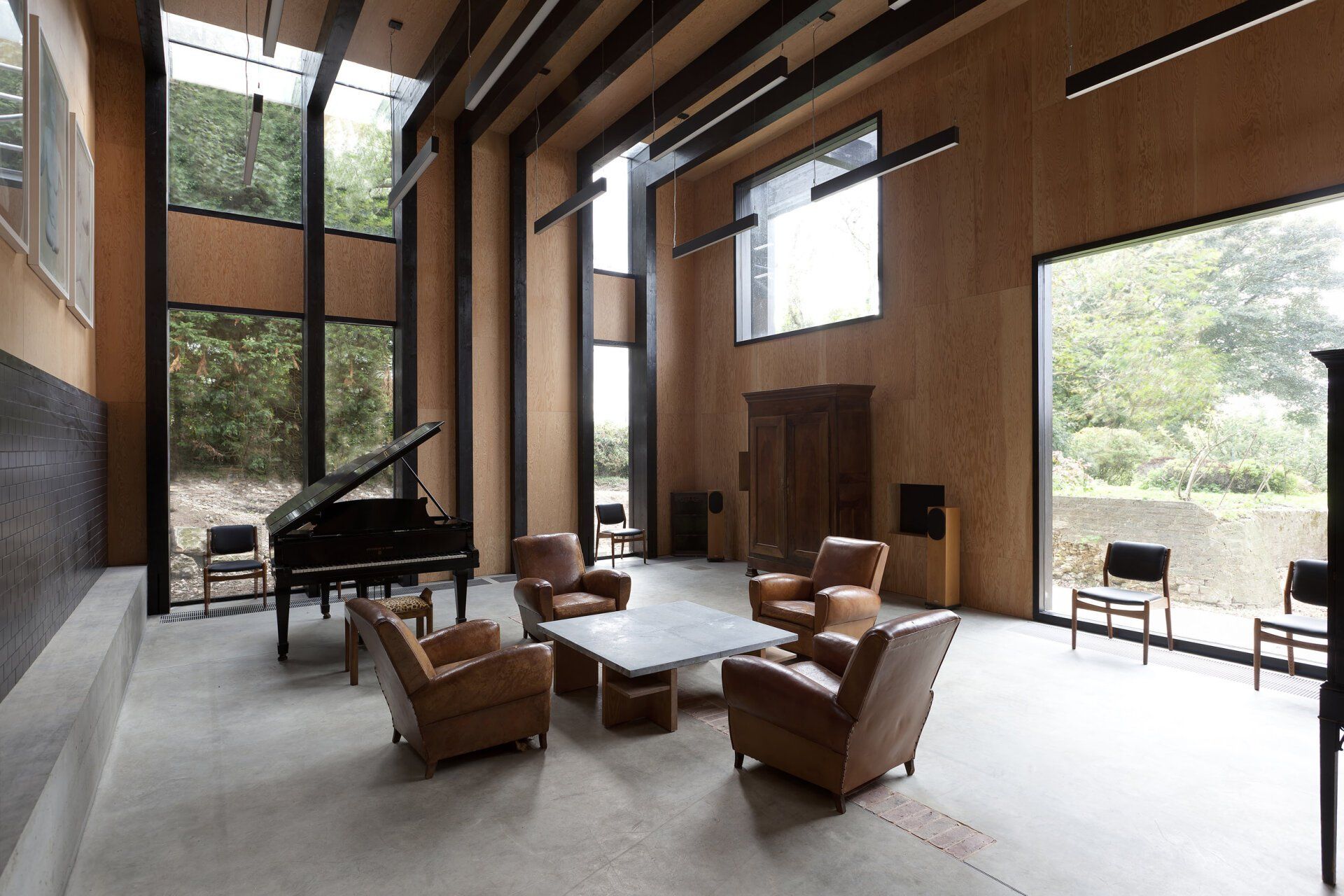 Doug Fir plywood for wall lining