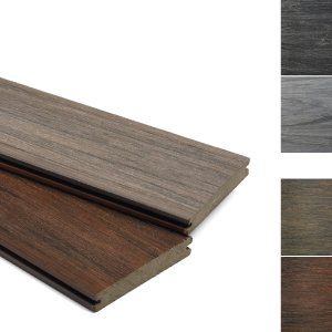 2 sided decking boards in two colours