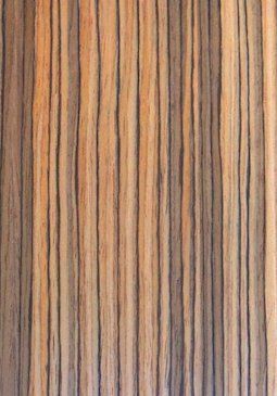 Engineered Veneer Plywood 
 in Zebrawood