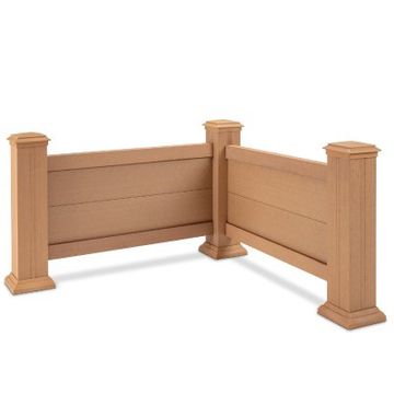 Wood effect Fencing Panels