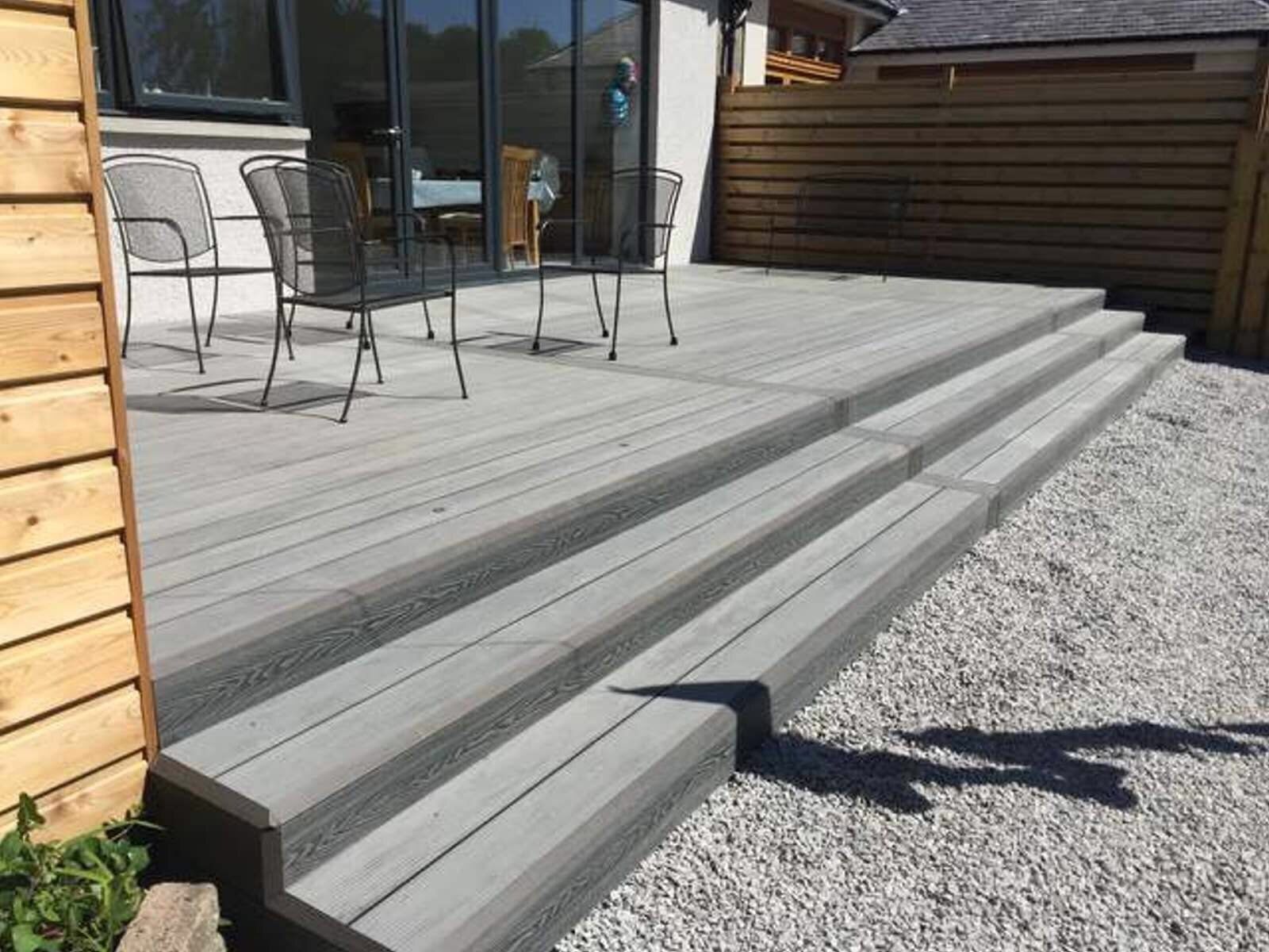 Grey Composite Decking