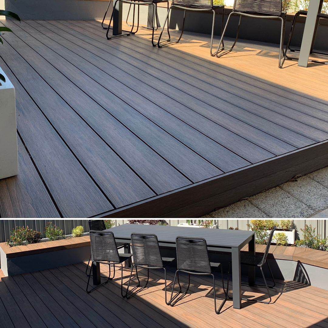 Durable decking for outside use