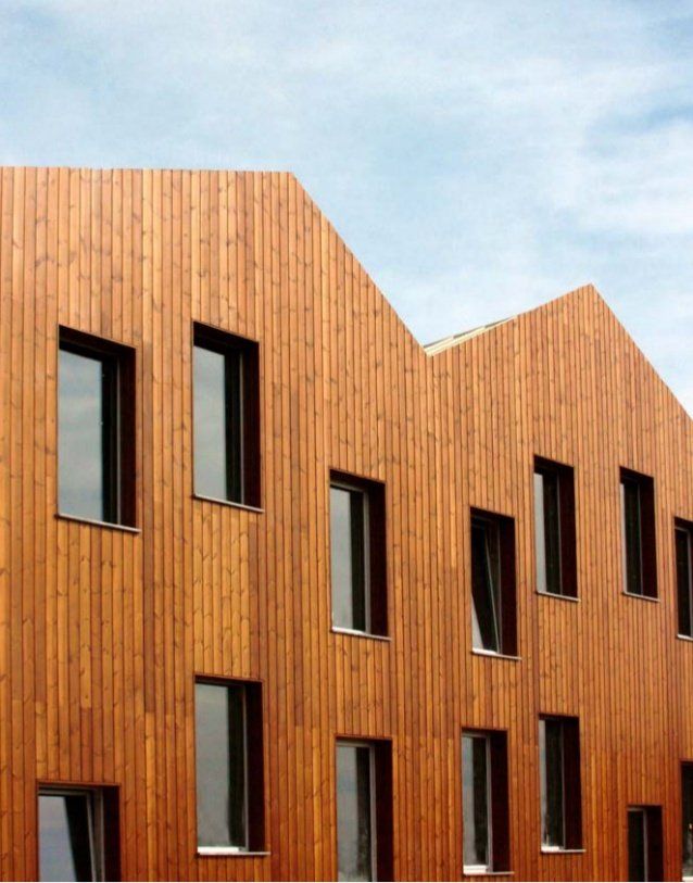 Lunawood wooden cladding