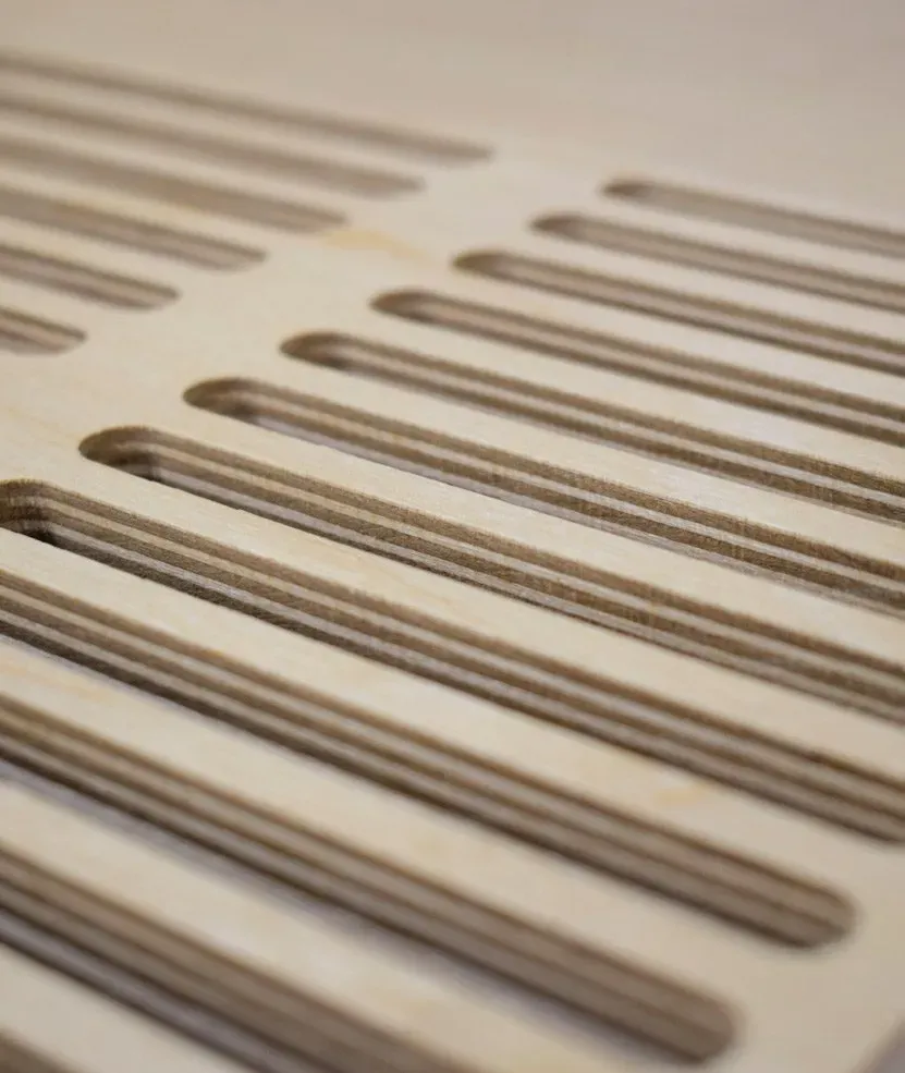 Slotted Acoustic Birch Plywood