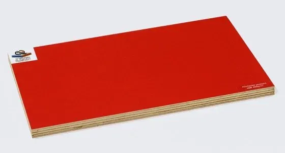 Red Melamine Plywood