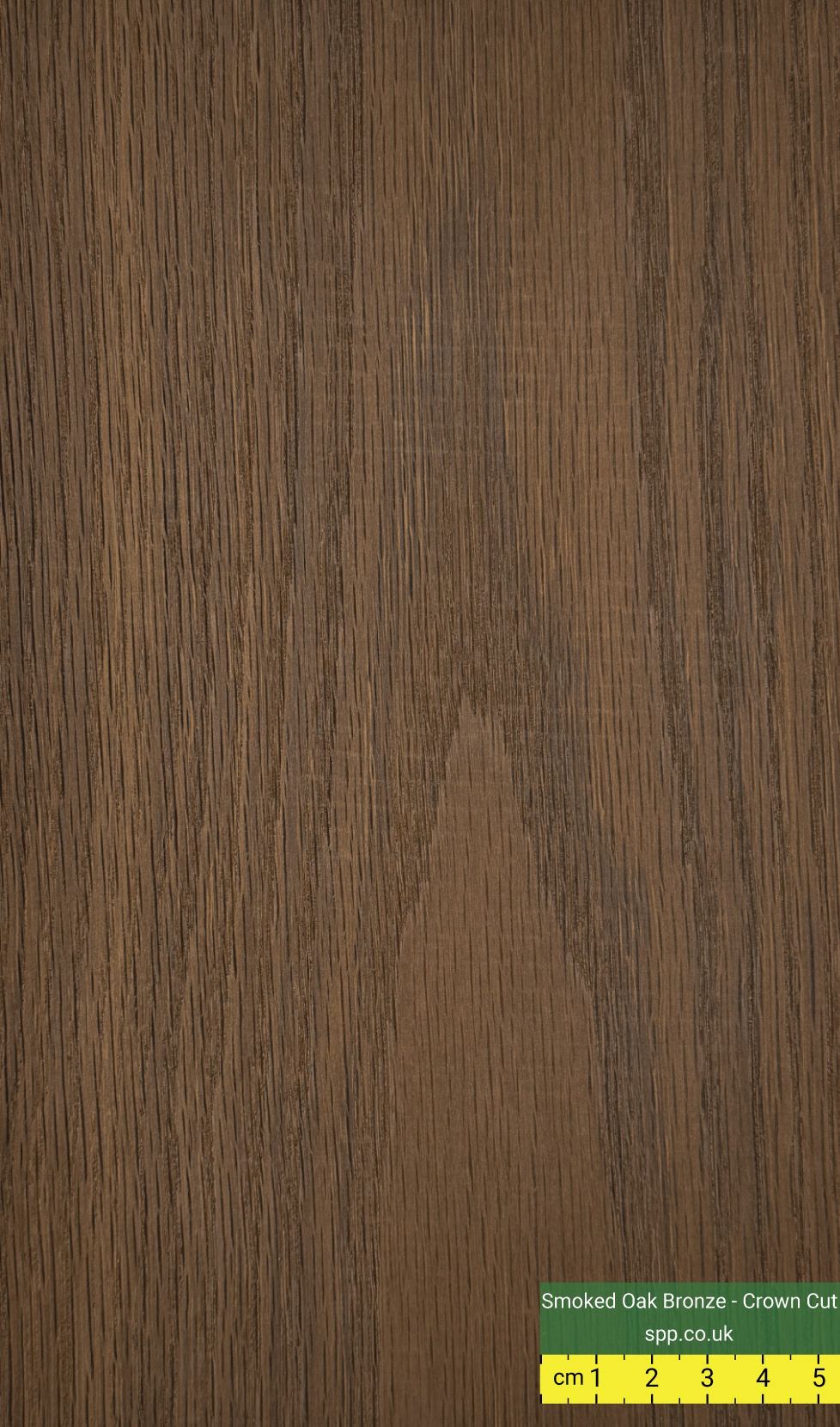 Smoked Oak Bronze Crown Cut Veneered Plywood