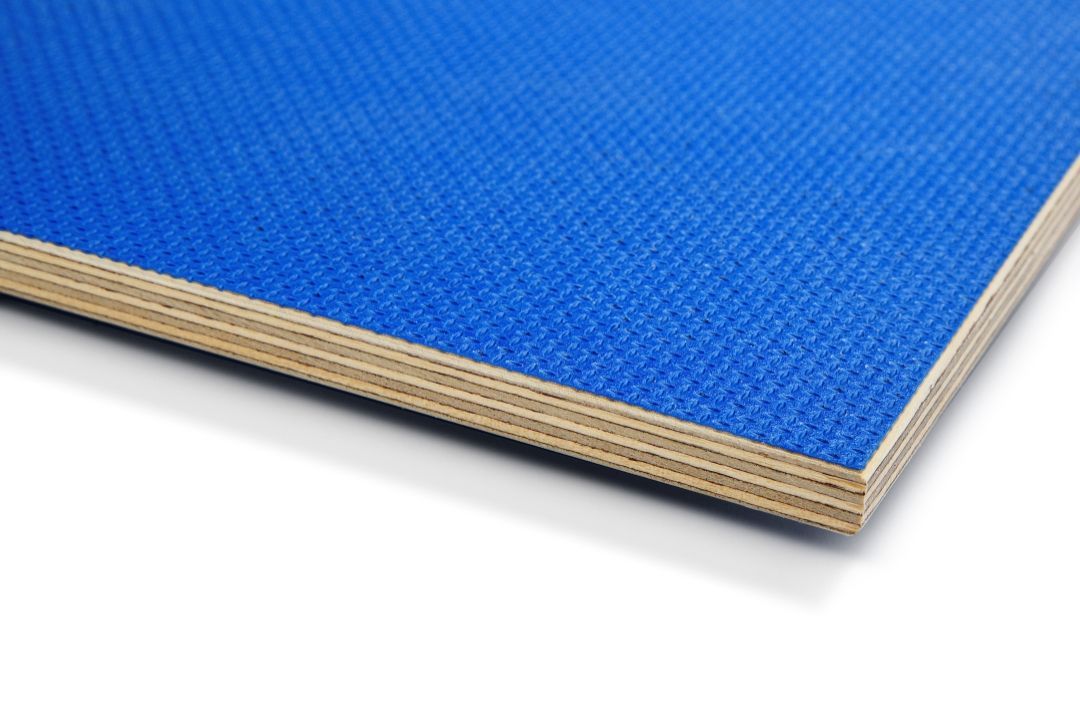 Phenol Mesh Birch Plywood in Blue