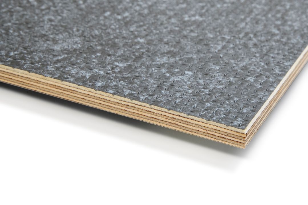 Phenol Mesh Birch Plywood in Multi Grey Large mesh
