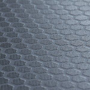 Hexagon Patterned Plywood Surface