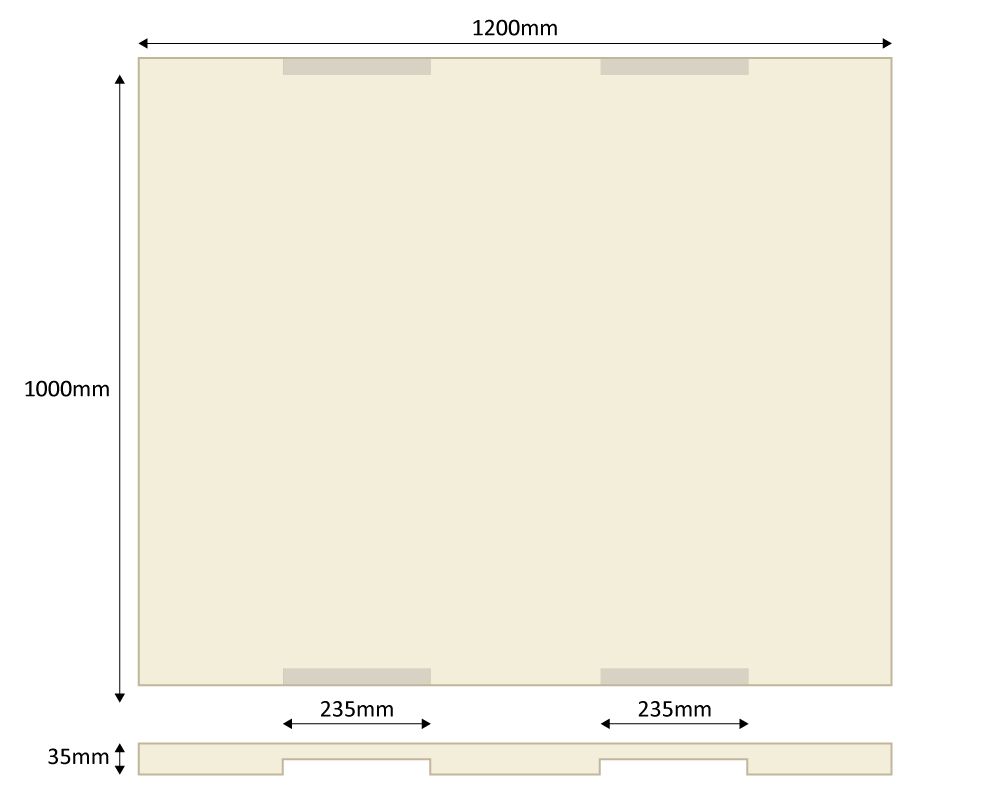 Plywood Slave Boards for ULDs