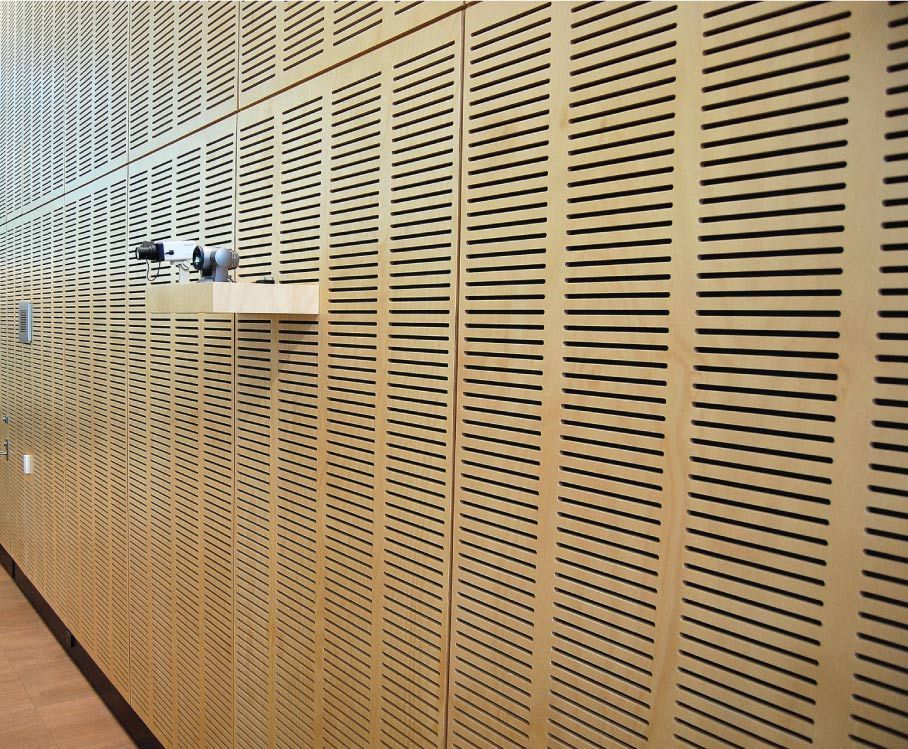 Acoustic Fire rated Birch Plywood