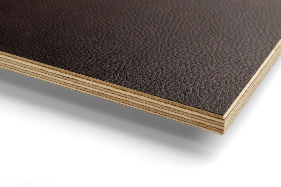 Dark Brown Phenol Smooth Mesh Faced Plywood Panel