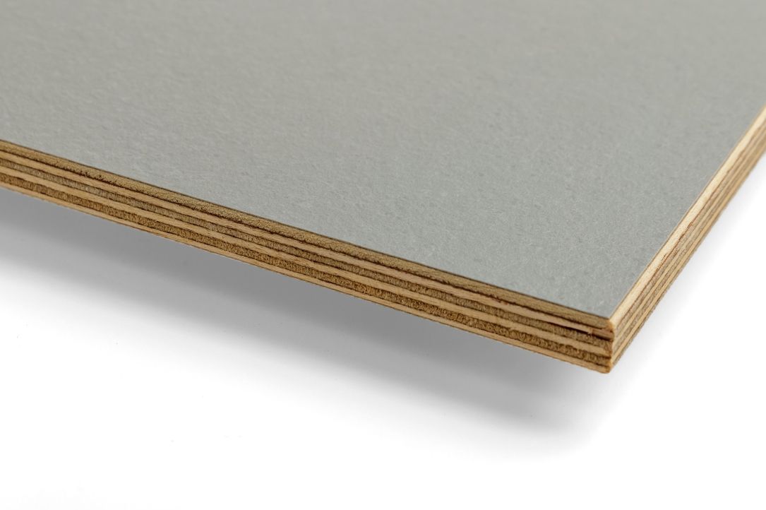 Light grey Stone affect on Plywood