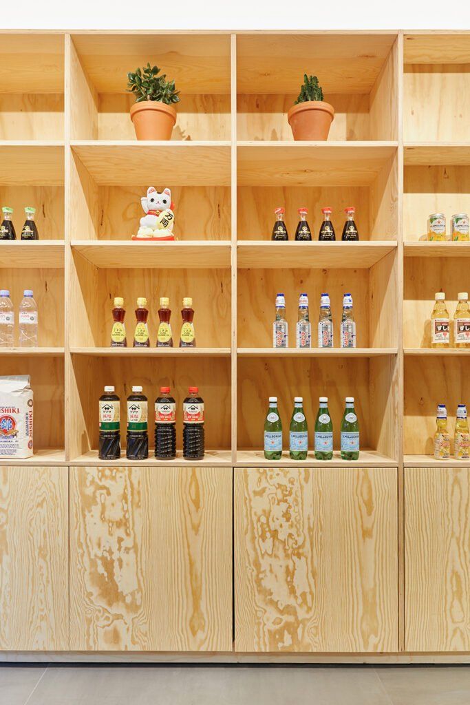 Pine Plywood used in shop fit-out