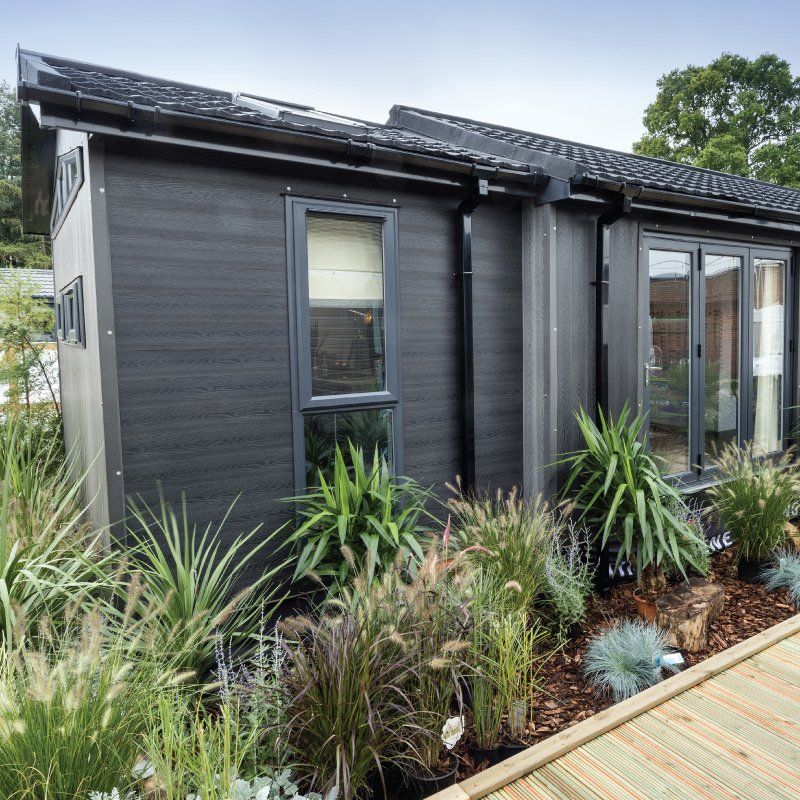 Plastic Wall Cladding for Garden Rooms