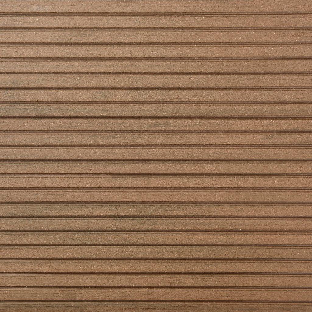 Grooved Wide Plastic Composit Decking Boards