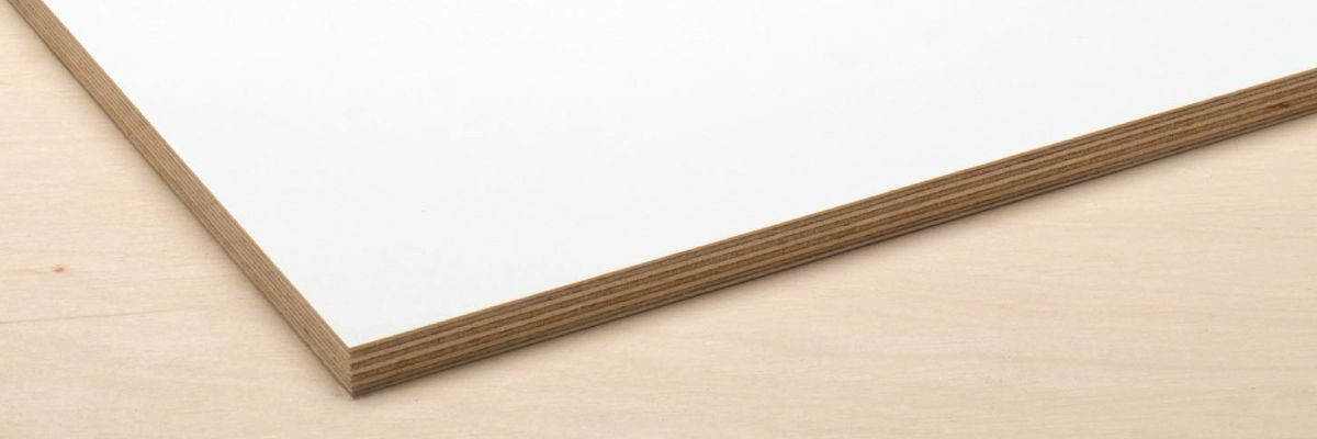 Melamine Plywood Panels - Range of Colours and Wood-Grain