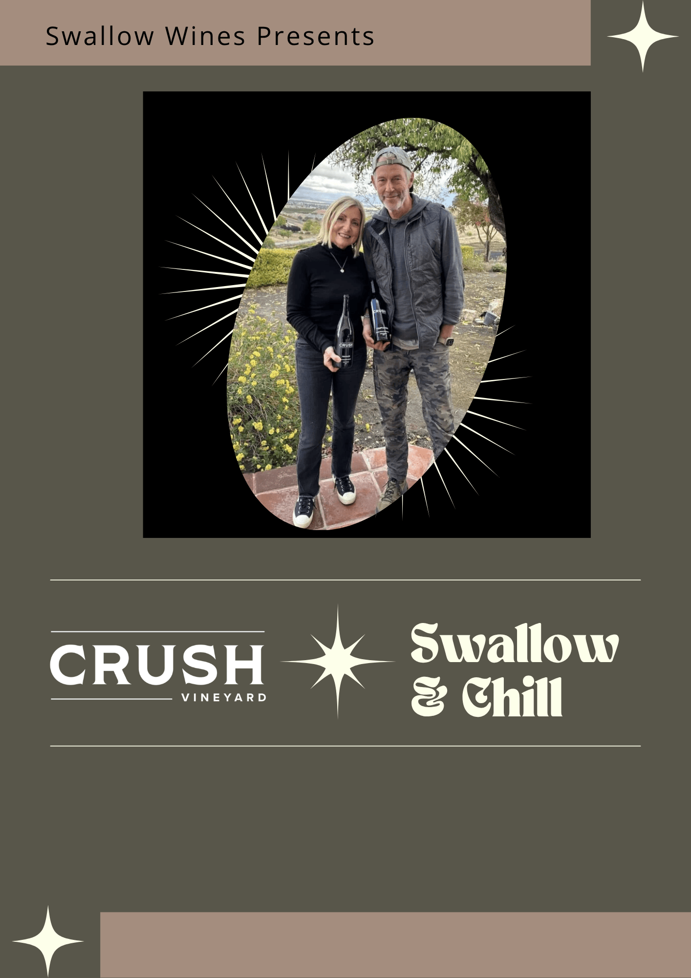 Buy tickets to Meet the Winemaker with Crush Vineyard at Swallow Wines in Downtown Round Rock on December 6.