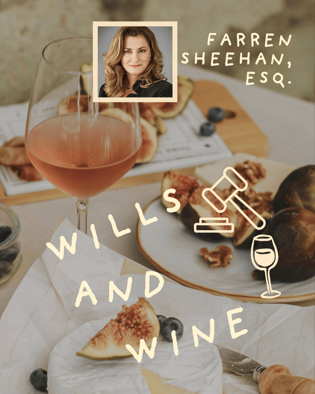 Social Wine Tasting flyer with Murder Ride