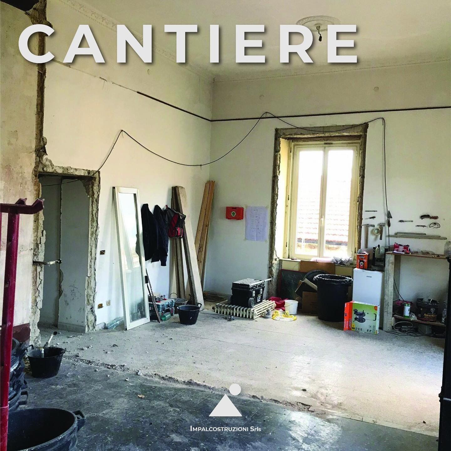 foto di un cantiere edile
