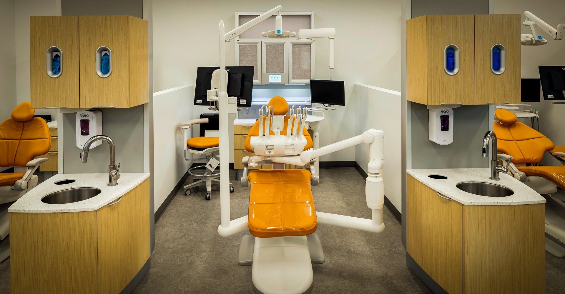 Interior of a Dental School