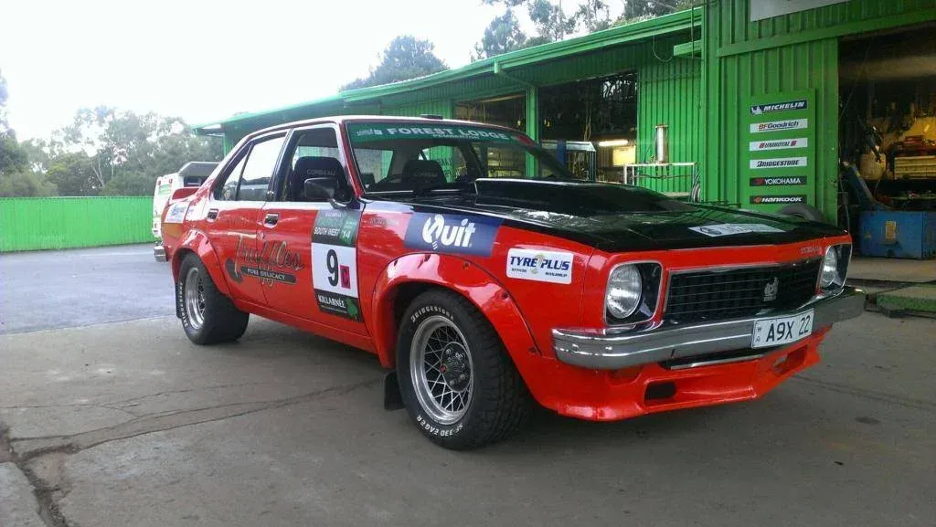 Red Speedway Car — Manjimup, WA — Manjimup Tyre Mart & Auto Electrical Services