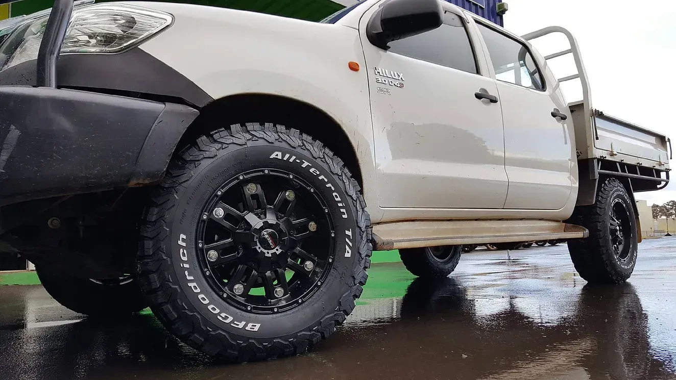 BFGoodrich Tyres Close-Up — Manjimup, WA — Manjimup Tyre Mart & Auto Electrical Services