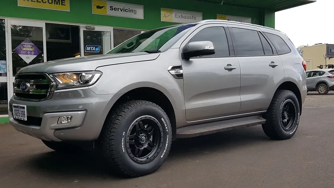 Silver Ford SUV — Manjimup, WA — Manjimup Tyre Mart & Auto Electrical Services