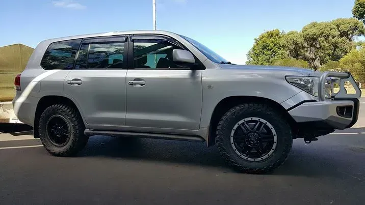 Silver SUV New Wheels — Manjimup, WA — Manjimup Tyre Mart & Auto Electrical Services