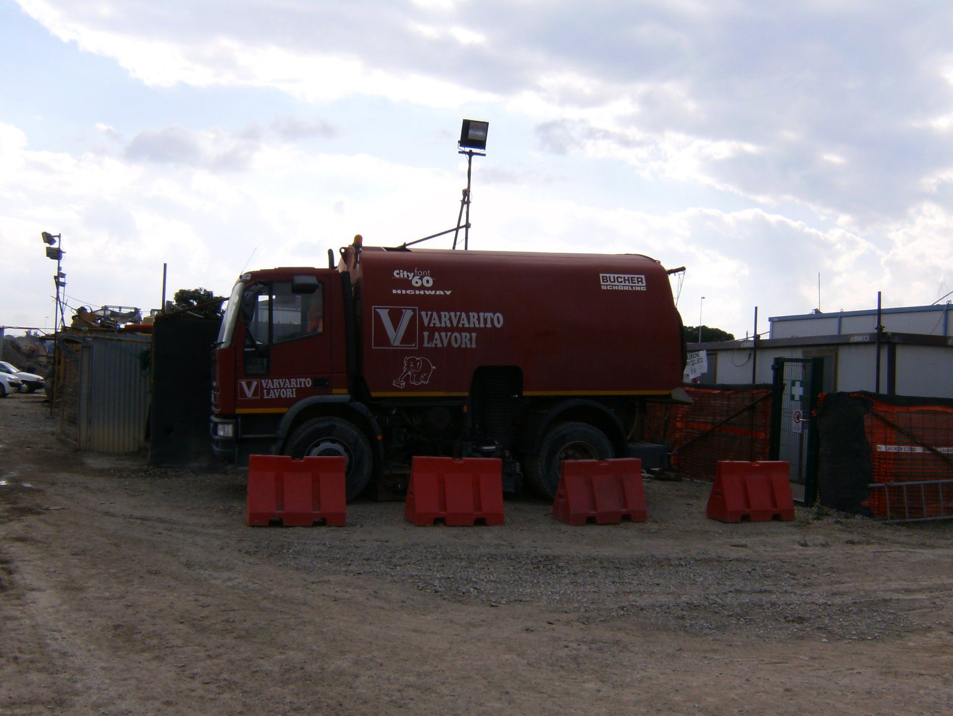 automezzo dell'azienda